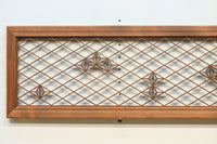 組子を軽やかなに配した趣きのある木地色欄間 EZ2010 在庫1枚