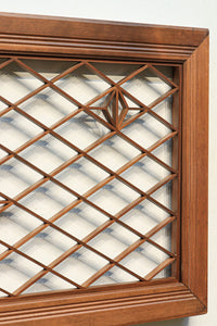 組子を軽やかなに配した趣きのある木地色欄間 EZ2010 在庫1枚