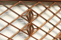 組子を軽やかなに配した趣きのある木地色欄間 EZ2010 在庫1枚