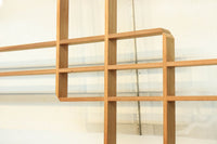 風景が幻想的に浮かぶガラス入り小型欄間 EZ2021abcd 在庫(a:1 b:1 c: 0 d:0)枚