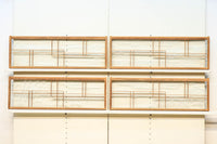 風景が幻想的に浮かぶガラス入り小型欄間 EZ2021abcd 在庫(a:1 b:1 c: 0 d:0)枚