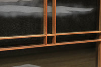 風景が幻想的に浮かぶガラス入り小型欄間 EZ2021abcd 在庫(a:1 b:1 c: 0 d:0)枚