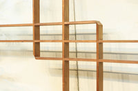 風景が幻想的に浮かぶガラス入り小型欄間 EZ2021abcd 在庫(a:1 b:1 c: 0 d:0)枚