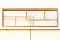 風景が幻想的に浮かぶガラス入り小型欄間 EZ2021abcd 在庫(a:1 b:1 c: 0 d:0)枚