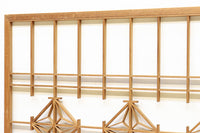 ダイヤ型の幾何学模様が映える建具素材 EZ2028 在庫2枚