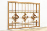 ダイヤ型の幾何学模様が映える建具素材 EZ2028 在庫2枚