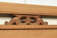 極上珍品!! 上品なお花柄が浮かぶ木地色の中型欄間 EZ2044ab 在庫(a:0 b:1)枚