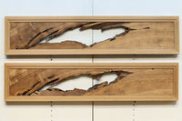 古木の自然の風合い溢れる欄間 EZ2068ab 在庫(a:1 b:0)枚