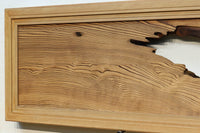 古木の自然の風合い溢れる欄間 EZ2068ab 在庫(a:1 b:0)枚