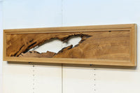 古木の自然の風合い溢れる欄間 EZ2068ab 在庫(a:1 b:0)枚