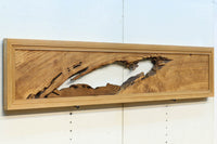 古木の自然の風合い溢れる欄間 EZ2068ab 在庫(a:1 b:0)枚