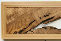 古木の自然の風合い溢れる欄間 EZ2068ab 在庫(a:1 b:0)枚