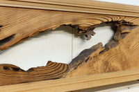 古木の自然の風合い溢れる欄間 EZ2068ab 在庫(a:1 b:0)枚