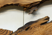 古木の自然の風合い溢れる欄間 EZ2068ab 在庫(a:1 b:0)枚