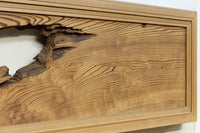 古木の自然の風合い溢れる欄間 EZ2068ab 在庫(a:1 b:0)枚