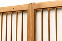 鯉が優雅に漂う眺めが魅力のスリガラス入り書院セット EZ2107 在庫4枚1組