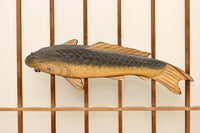 鯉が優雅に漂う眺めが魅力のスリガラス入り書院セット EZ2107 在庫4枚1組