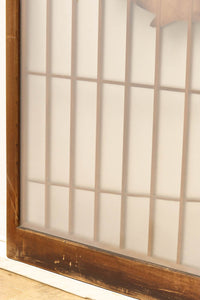 鯉が優雅に漂う眺めが魅力のスリガラス入り書院セット EZ2107 在庫4枚1組