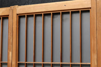 鯉が優雅に漂う眺めが魅力のスリガラス入り書院セット EZ2107 在庫4枚1組