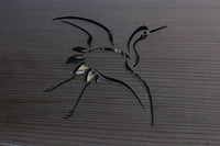 可愛らしい鶴の姿を描いた透かし板で気品ある欄間 EZ2116ab 在庫(a:1 b:1)枚