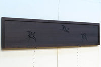 可愛らしい鶴の姿を描いた透かし板で気品ある欄間 EZ2116ab 在庫(a:1 b:1)枚