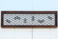 菱格子に組子を軽やかに散りばめた中型欄間 EZ2151ab 在庫(a:1 b:0)枚