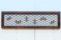 菱格子に組子を軽やかに散りばめた中型欄間 EZ2151ab 在庫(a:1 b:0)枚