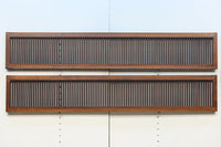 素朴で使い勝手の良い縦格子の欄間 EZ2239ab 在庫(a:1 b:1)枚