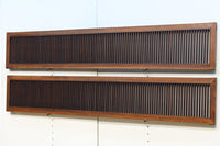 素朴で使い勝手の良い縦格子の欄間 EZ2239ab 在庫(a:1 b:1)枚