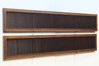 素朴で使い勝手の良い縦格子の欄間 EZ2239ab 在庫(a:1 b:1)枚