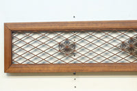 Geometric decoration, diamond lattice transom EZ2259
