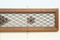 Geometric decoration, diamond lattice transom EZ2259
