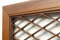 Geometric decoration, diamond lattice transom EZ2259