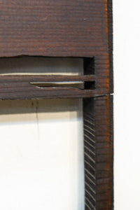 山間に鳥居が静かに佇む風景の透かし欄間素材 EZ2321 在庫1枚