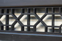 幾何学模様が迫力あるモダンな小型欄間 EZ2382 在庫1枚