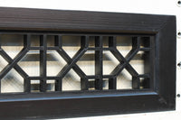 幾何学模様が迫力あるモダンな小型欄間 EZ2382 在庫1枚