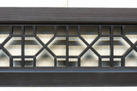 幾何学模様が迫力あるモダンな小型欄間 EZ2382 在庫1枚