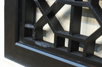 幾何学模様が迫力あるモダンな小型欄間 EZ2382 在庫1枚