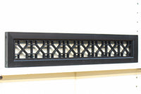 幾何学模様が迫力あるモダンな小型欄間 EZ2382 在庫1枚