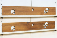 丸い軽やかな模様が可愛らしい透かし板 EZ2390 在庫2枚