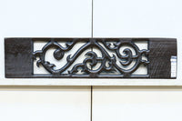 大振りの蔦レリーフ彫刻が映える建具素材 EZ2393 在庫4枚