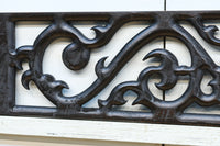 大振りの蔦レリーフ彫刻が映える建具素材 EZ2393 在庫4枚