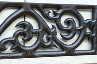 大振りの蔦レリーフ彫刻が映える建具素材 EZ2393 在庫4枚