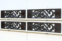 大振りの蔦レリーフ彫刻が映える建具素材 EZ2393 在庫4枚