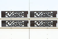 大振りの蔦レリーフ彫刻が映える建具素材 EZ2393 在庫4枚