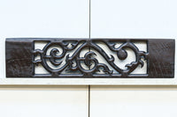 大振りの蔦レリーフ彫刻が映える建具素材 EZ2393 在庫4枚