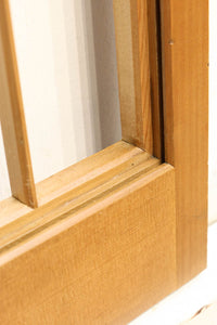 鋭い眼光の鷹が威厳を放つ木地色の欄間・書院セット EZ2397 在庫3枚一組