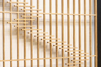 大型サイズ!! 松皮菱模様が大きく施された凛々しい大型書院セット EZ2400 在庫2枚一組