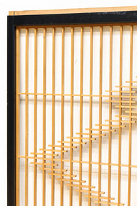 大型サイズ!! 松皮菱模様が大きく施された凛々しい大型書院セット EZ2400 在庫2枚一組