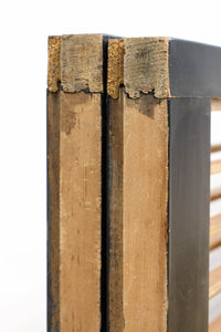 大型サイズ!! 松皮菱模様が大きく施された凛々しい大型書院セット EZ2400 在庫2枚一組